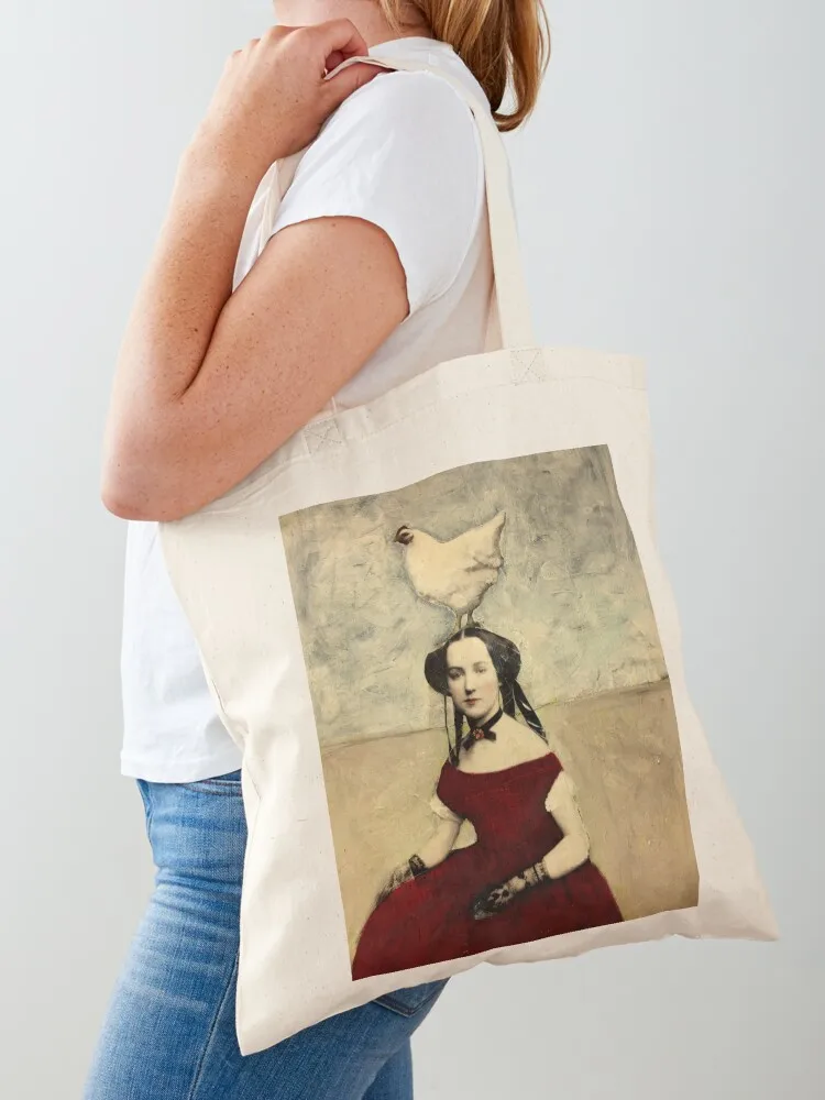 

Queen Hen Tote Bag Cloth bags Big bag women cute tote bag Canvas shoulder