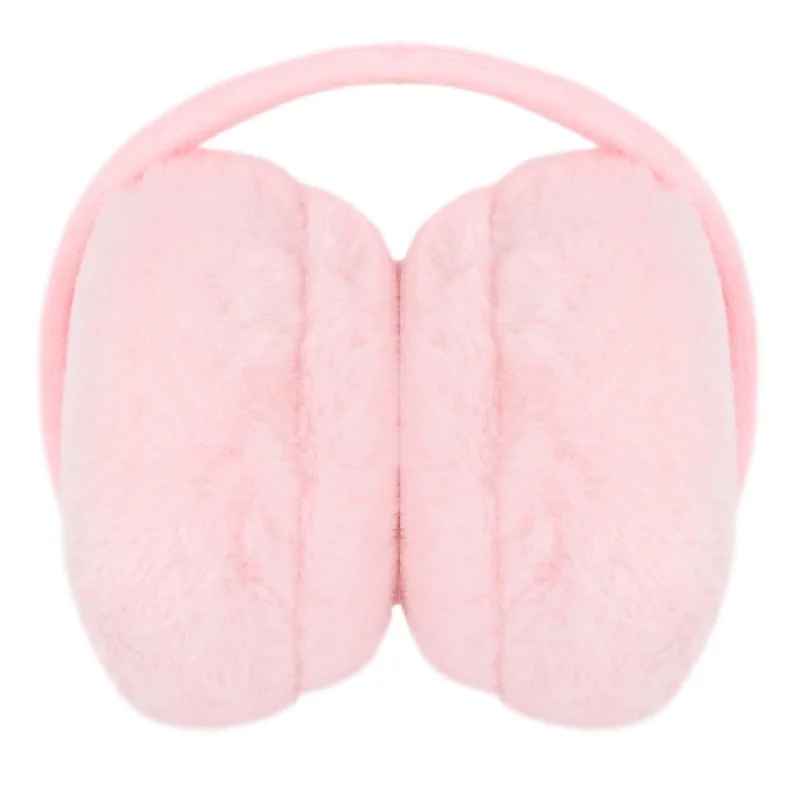 Autumn and Winter Warm and Comfortable Unisex Skiing Fur Headphones Cute New Fur Solid Color Ladies Earmuffs Winter Accessories