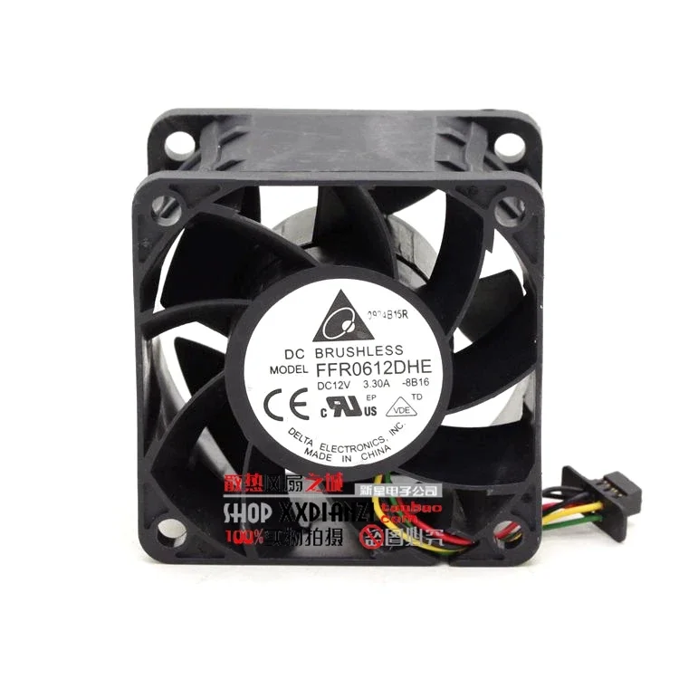 JFG For DELTA 6038 FFR0612DHE 12V 3.30A 6CM Cooling Fan