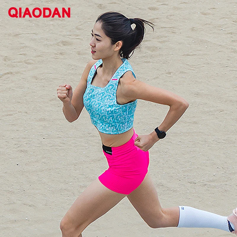 

QIAODAN Feiying PB4.0 Marathon Semi-elastic Shorts Women's 2024 Professional Sweat-wicking Breathable Sports Pants QZBZS2242041R