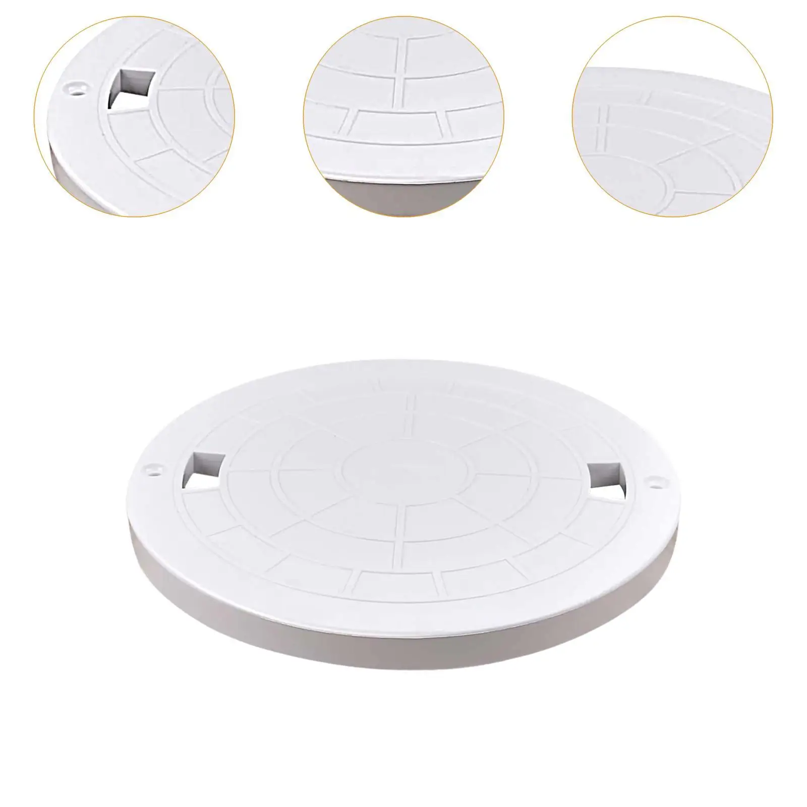 Skimmer Deck Lid Cover 22.2cm White Accessory for SP1077 SP1076 SP1075T