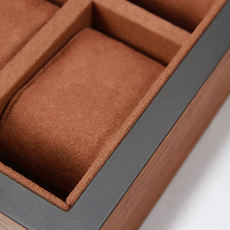 Luxury Handmade Wood Watch Box Wood Clock Box Watch Case Time Box For Watch Holding
