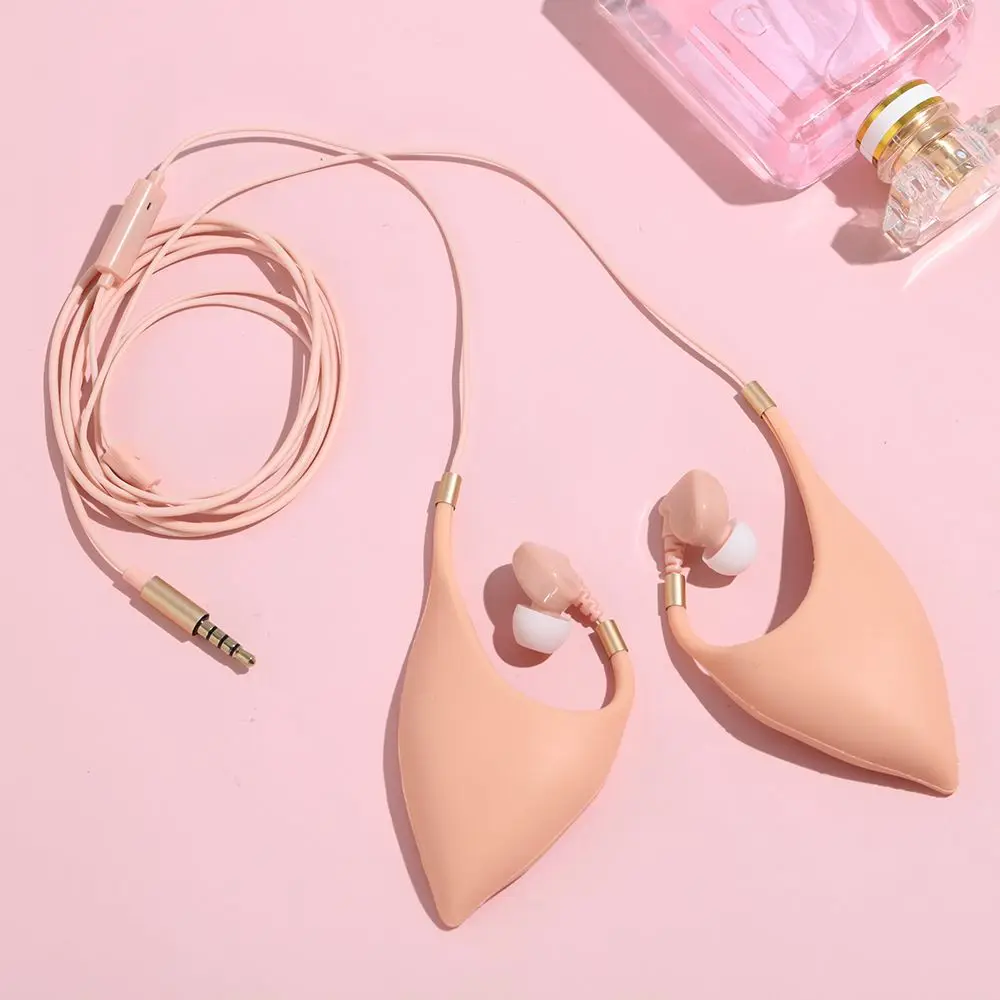 3.5mm Holiday Gifts Stereo Cosplay Elves Earbuds Elf Ears Earphone Fairy In-Ear Headphone