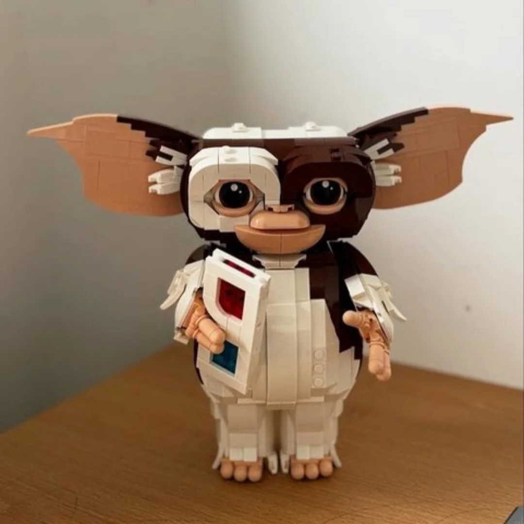 1125 Piezas de Ladrillos Gizmo 21361, Bloques de Construcción Ideas, Películas Gremlins, Figura Mogwai, Modelo para Armar, Juguete de Película, Regalos de Navidad para Niños