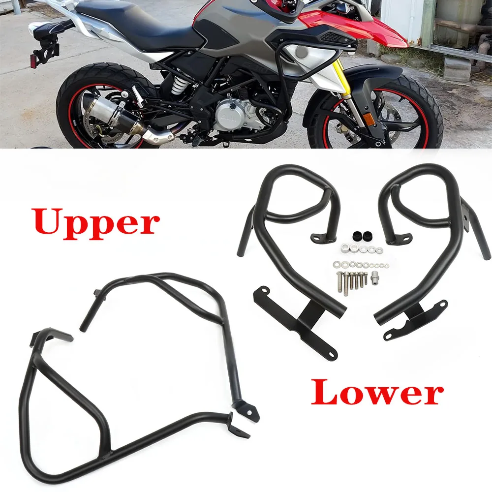 Engine Guard Crash Bar Bumper Stunt Cage For BMW G 310 GS/R G310GS G310R G 310GS 2017-2021 2020 Motorcycle Frame Protection Bars