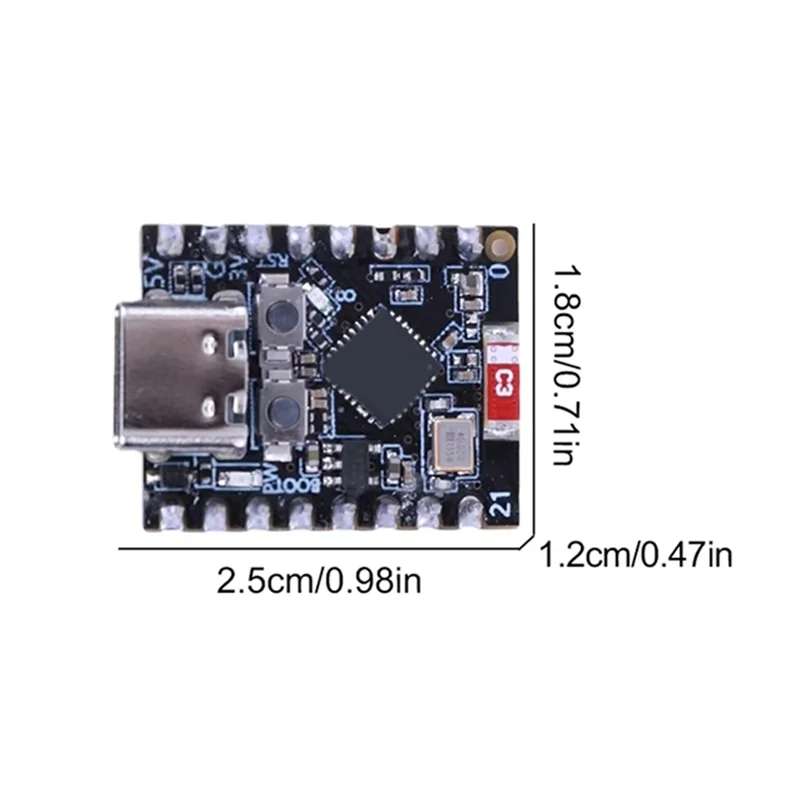 B68C Mini Wifi Bluetooth ESP32-C3 لوحة تطوير 8 قطعة لمشاريع Arduino-Core Board