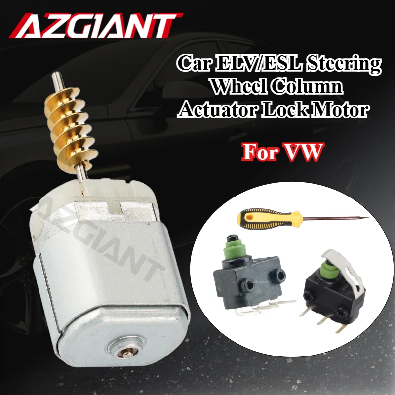 

3C0905861D For Volkswagen VW Passat CC Passat B6 B7 2L Car ELV/ESL Steering Wheel Column Actuator Lock Motor Repair 14288RPM