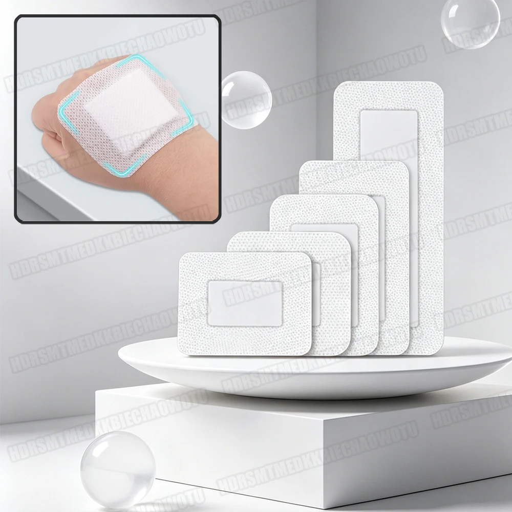 

30-300Pcs Sterile Medical Sticker Non-woven Wound Dressings Emergency First Aid Kit Medical Tape Patch Anti-infection Cover Pad