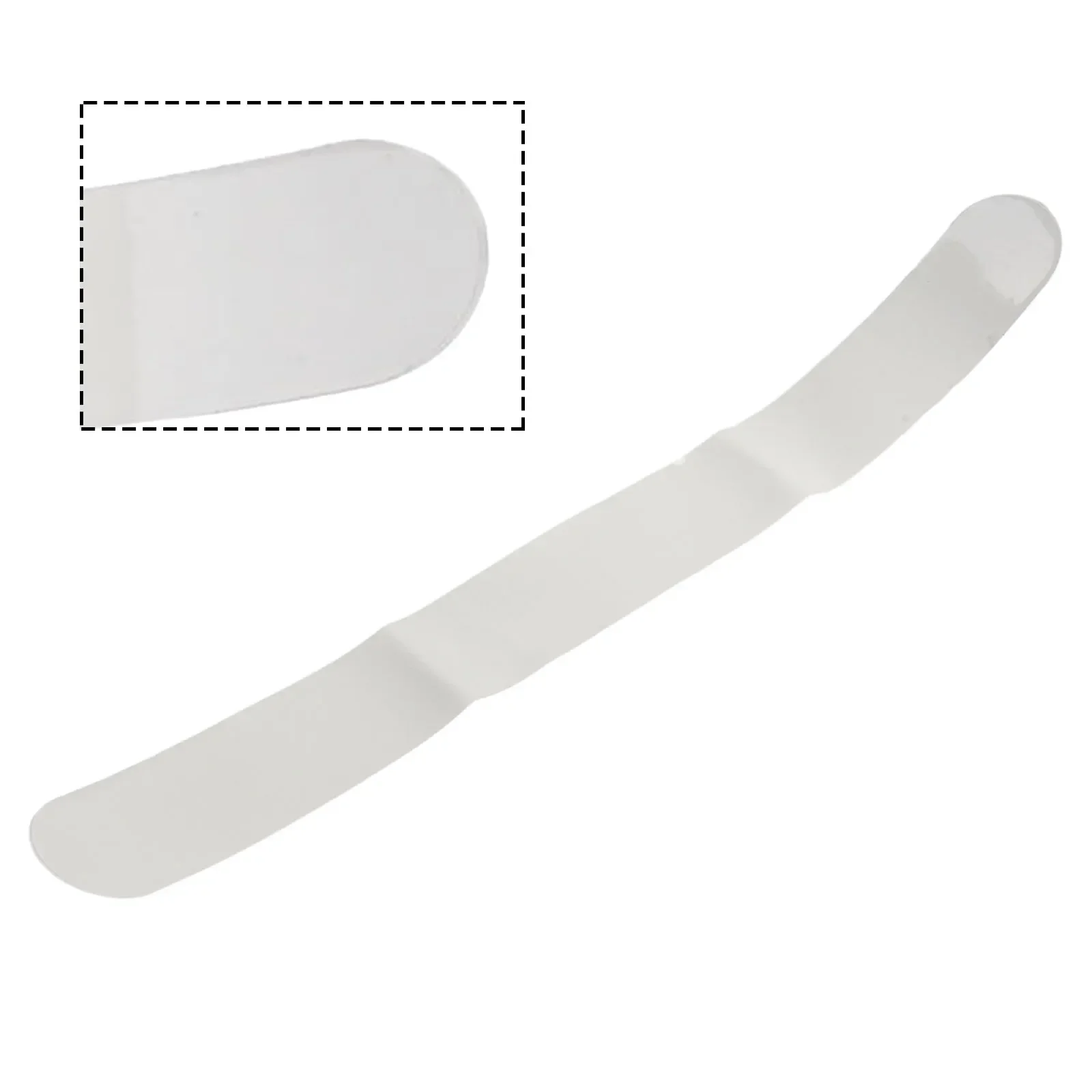 Racket Head Sticker Racket Paddle Tape Protection Tape Reusable Transparent 37*3.5*0.66cm High Quality Lightweight