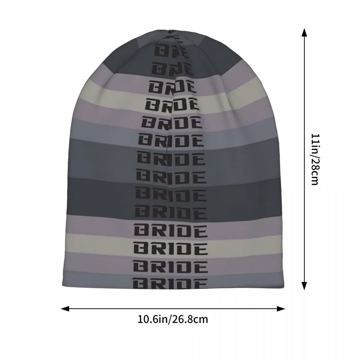 Bride Jdm Material Warm Knitted Cap Fashion Bonnet Hat Autumn Winter Outdoor Beanies Hats for Men Women Adult