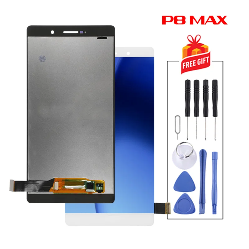 6.8 inch Premium Quality LCD For Huawei P8 Max LCD Display Touch Screen Digitizer For Huawei DAV-703L DAV-713L DAV-701L display