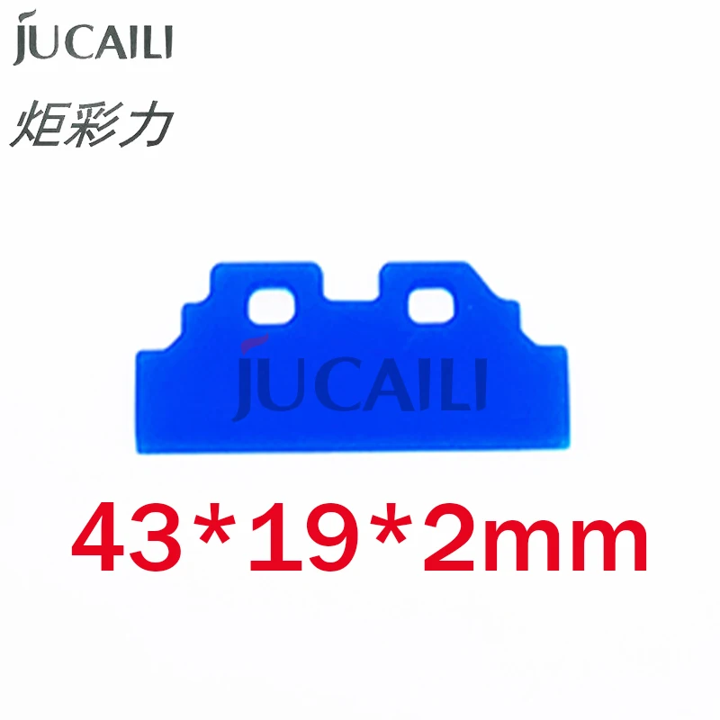 Jucaili 5pcs inkjet printer 43x19x2mm rubber Wiper for EPS Printhead Blade Roland cleaning wiper parts