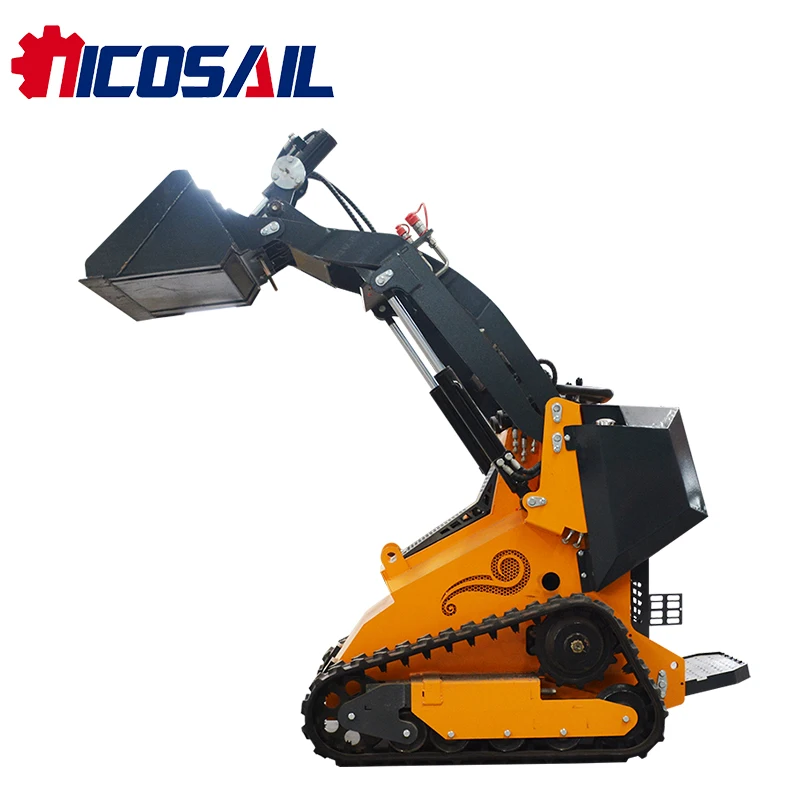 

Customized Free Delivery Low Price Sliding Loader Front Unloading Bucket Lifting Track Sliding Loader