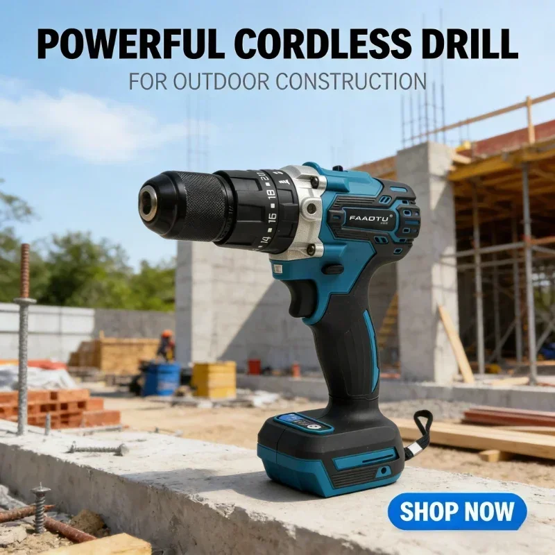 faaotu-487-13mm-electric-drill-driver-professional-grade-same-level-as-mt-for-diy-work-suitable-for-mt-battery-no-battery