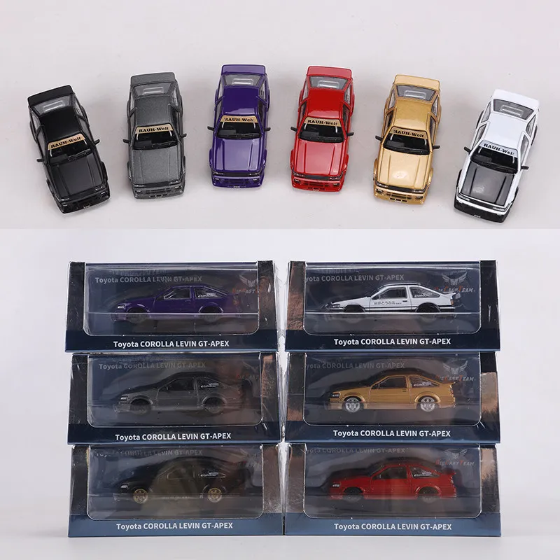 SHADOW/DCT 1/64 Toyota Corolla Levin AE86 Carro de Brinquedo em