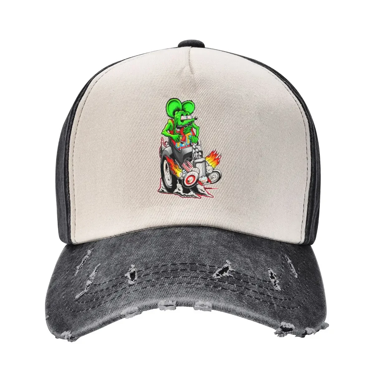 

Rat fink,funny Baseball Cap Brand Man cap Designer Hat Sun Hat For Children fun hats Woman Men's
