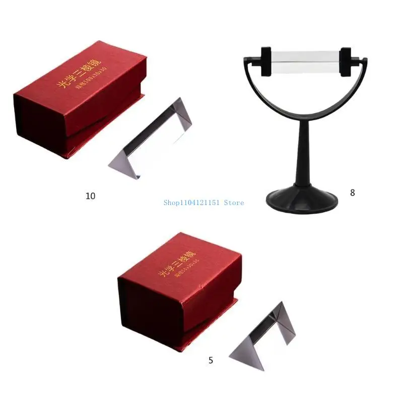 A2BD Triples Prism Prism triangular Prism Crystal Crystal Prisme Prisme Pansical Prism triangular for School