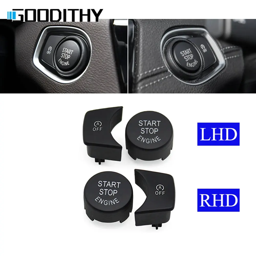 

Interior Keyless Engine Ignition Push Button Cover Switch Start Stop OFF Button Cap For BMW X1 X2 2 Series F48 F49 F39 F45 F46