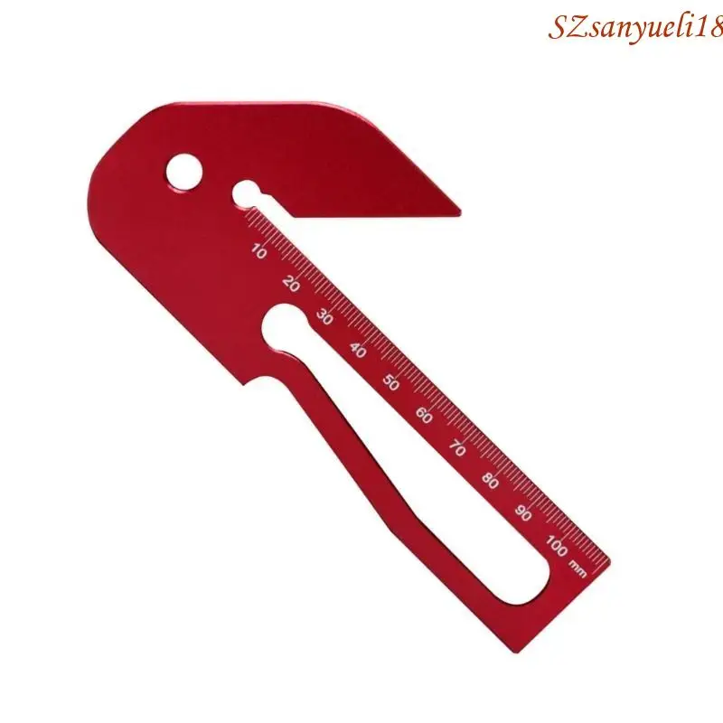 

94PC Centering Square Gaging Center Gauge 45/90 Degree Right Angles Line Gauge Tool
