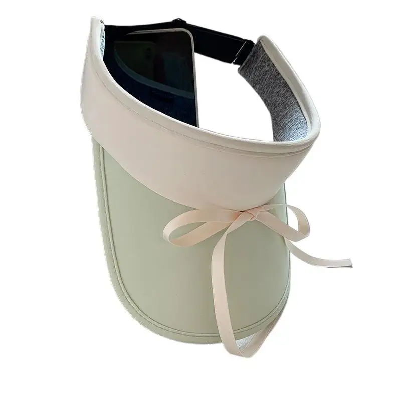 Damen-Sonnenschutzhut mit UPF50, süßer Schleifendekoration und 99% UV-Schutz, perfekt für Sommer, Strand, Reisen und Outdoor-Aktivitäten. – Detail 5