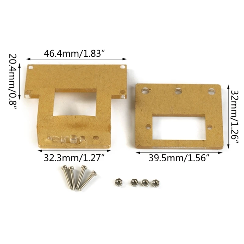 F3KE 1PC 9g Servo Mount Bracket Stand SG90 MicroServo Bracket for Car for Fathers Day Christmas