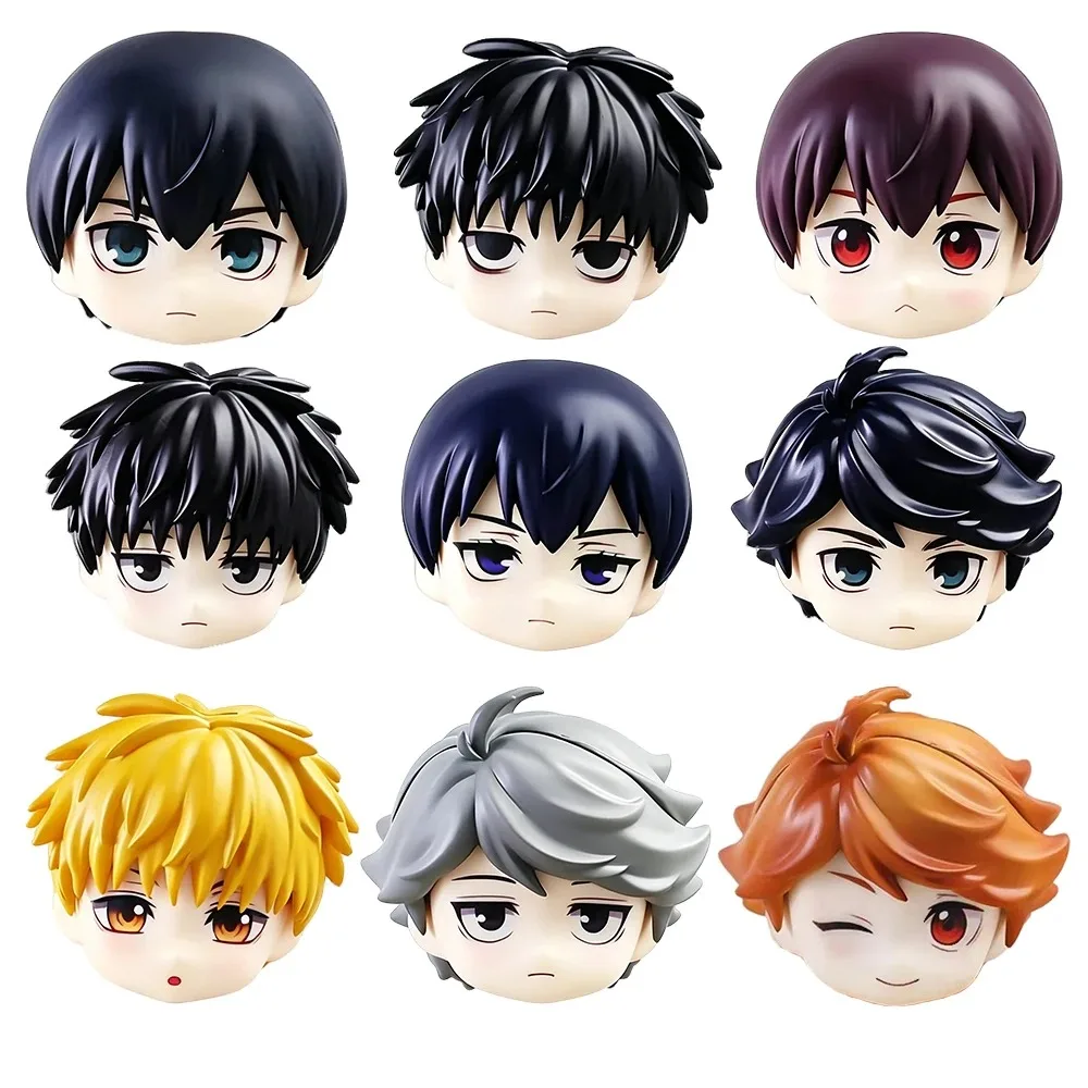 Ob11 Doll Plastic Hair Replacement Doll Fashionable Short Hair Head Mold Obitsu11 Gsc Body 1/12 Bjd Head Shell Doll Accessories