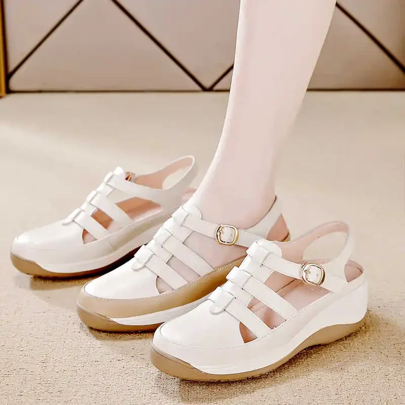 

Autumn Anti Slip Swimming Slippers Women's Flat Sandal Shoes Best Sports Boots For Walking Sneakers Luxary Practice