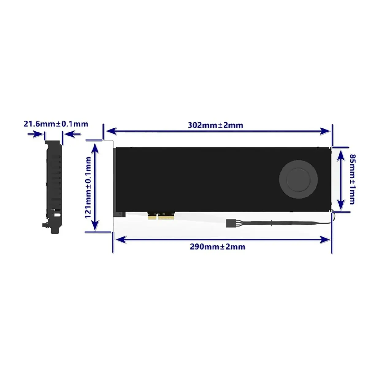 ADT R27A-BK3 PCIe 5.0 X4 to U.2 Hard Drive Adapter Card 128Gbps SFF-8639 Interface with Enclosureb