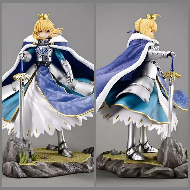 

Anime Figure Fate Stay Night Artoria Pendragon Saber Pvc Statue Desktop Decoration Boxed Collectible Model For Adult Collectors