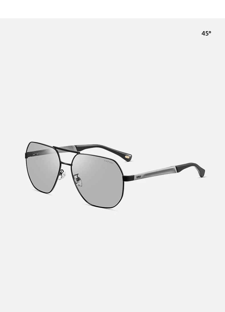 CAPONI Marke Sonnenbrille für Männer polarisierte photo chrome Outdoor-Fahren Sonnenschutz uv400 schützen blend freie Herren brillen bs21027 – Detail 16