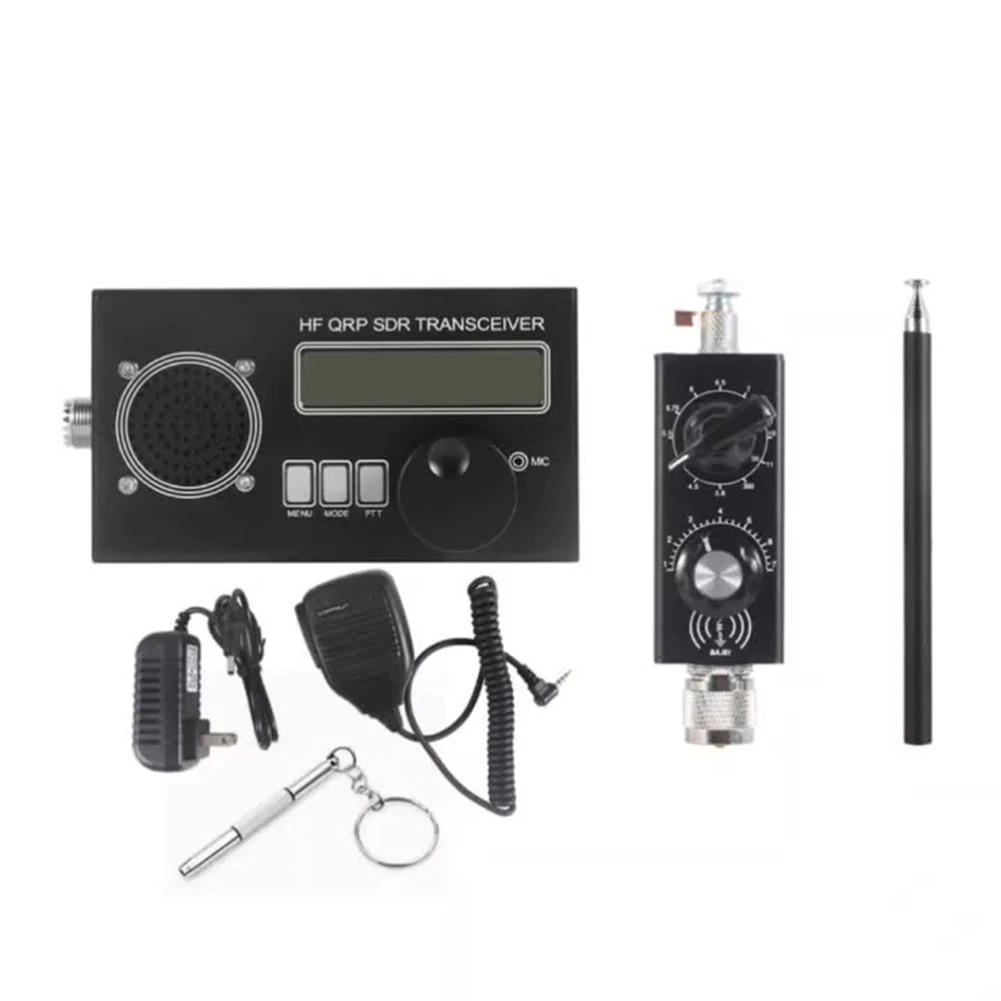 QRP USDX SSB/CW Transceiver USDX 8-Band HF QRP Transceiver CW Shortwave Transceiver With Microphone IoT Accessories