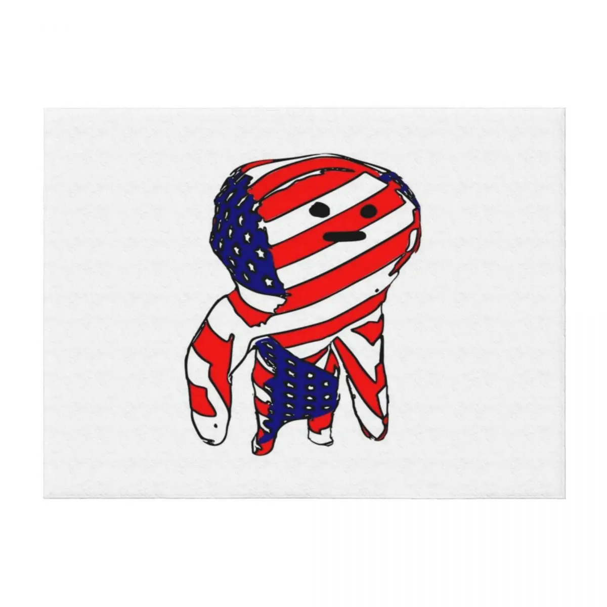 

america-tin white text Throw Blanket valentine gift ideas Hairy Blankets Sofas Of Decoration Blankets