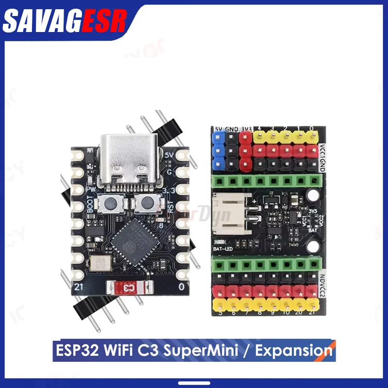 ESP32-C3 MINI Development Board ESP32 SuperMini Development Board ESP32-C3 Development Board WiFi Bluetooth Expansion Board