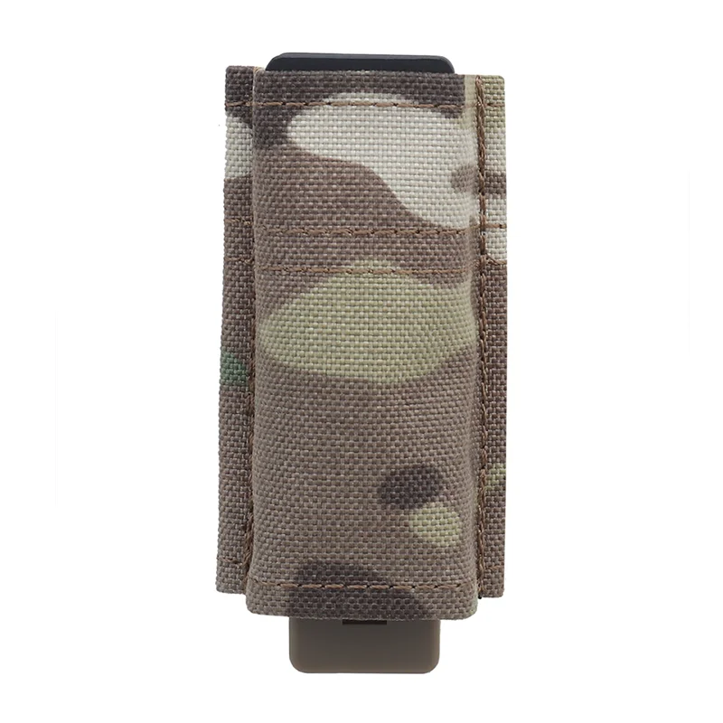 

Universal Single Pistol Mag Pouch MOLLE Quick-Release for 1911/Glock/M9 9mm Hook-Loop Hunting/Airsoft Belt Gear