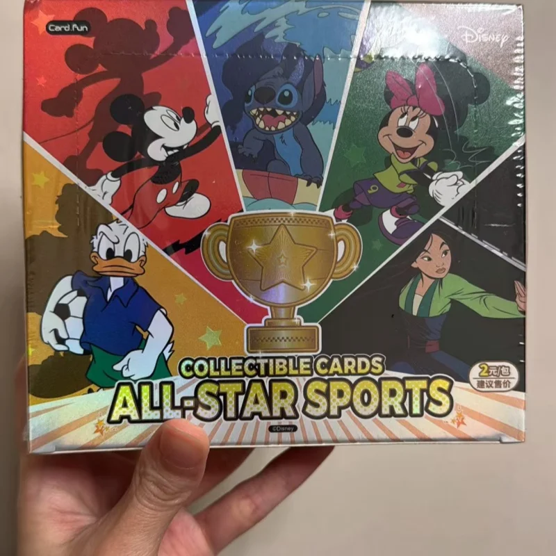 

Card.Fun Аутентичные авторизованные спортивные игры Disney Star, глухая коробка, коллекционные коллекционные карточки, подарок для детей, игрушки на день рождения, подарок