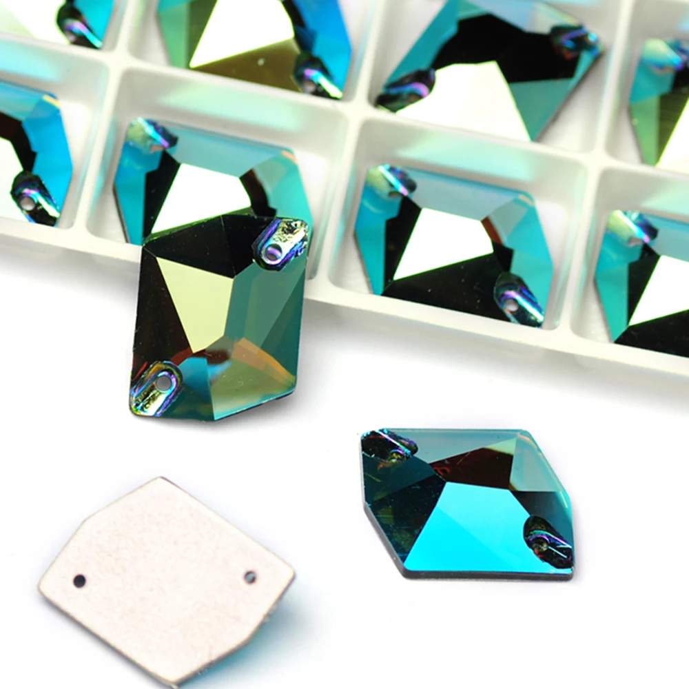 YANRUO 3265 Cosmic Alle Größen Farben AB Glas-Strasssteine, helle Steine zum Nähen von Schmuck, Stoff, Edelsteinen, Zubehör, DIY – Detail 10