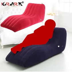 Outdoor Portable Inflatable Sex Sofa Furniture Erotic Pillow Soft Love Chair Bed Sex Toys For Couples Adults Games Bdsm Cushion