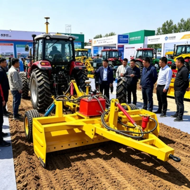 Agricultural Laser Leveler Tractor-Mounted Land Grader Soil Scraper for Precision Farm Levelling