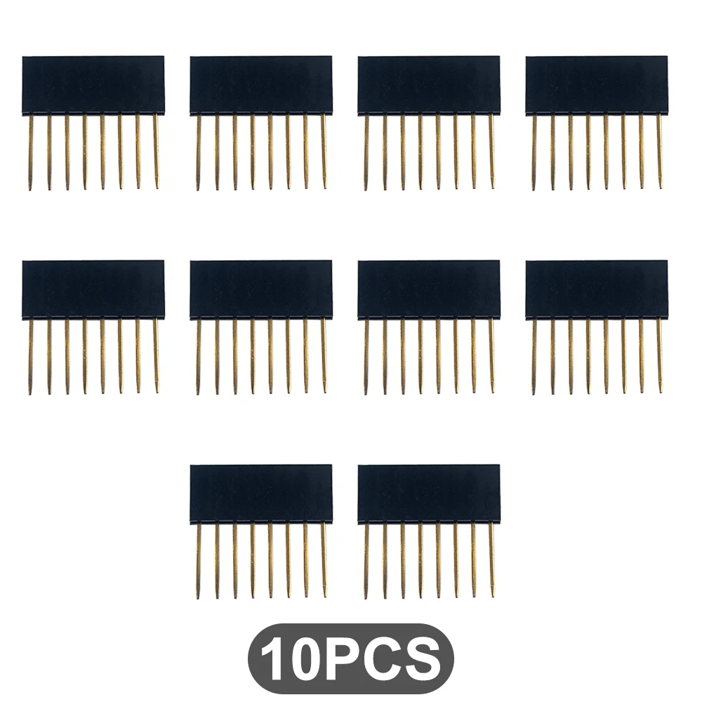 10pcs 6/8/10 Pin 2.54MM Stackable Long Legs Female Header For Arduino Shield Stlxy