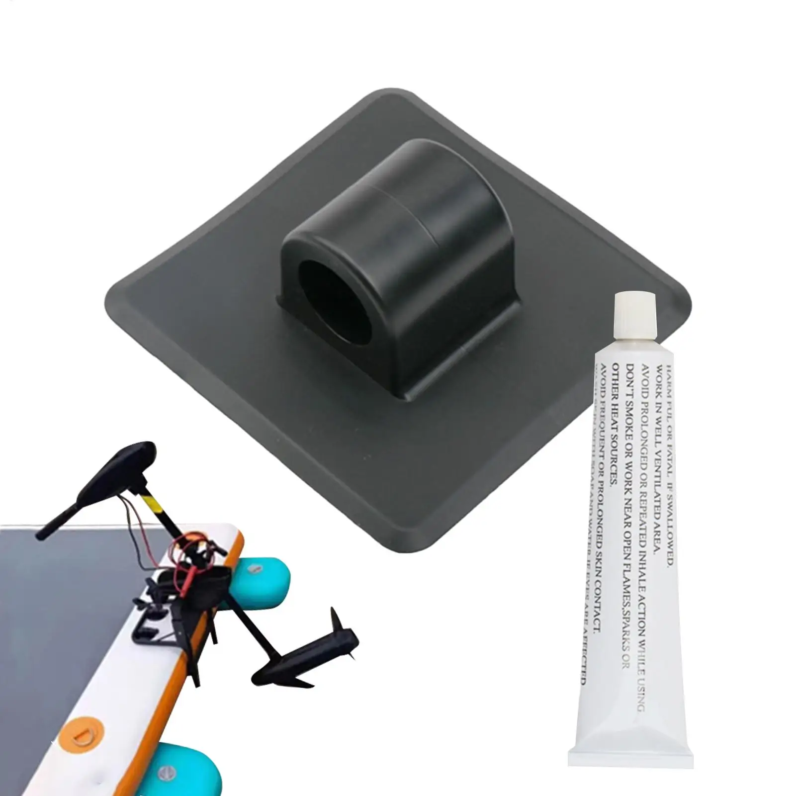 Soporte para Motor de Kayak, Resistente, para Barcos, Compatible con Embarcaciones Inflables, Canoas, Pontones, para Pesca, Turismo y Camping