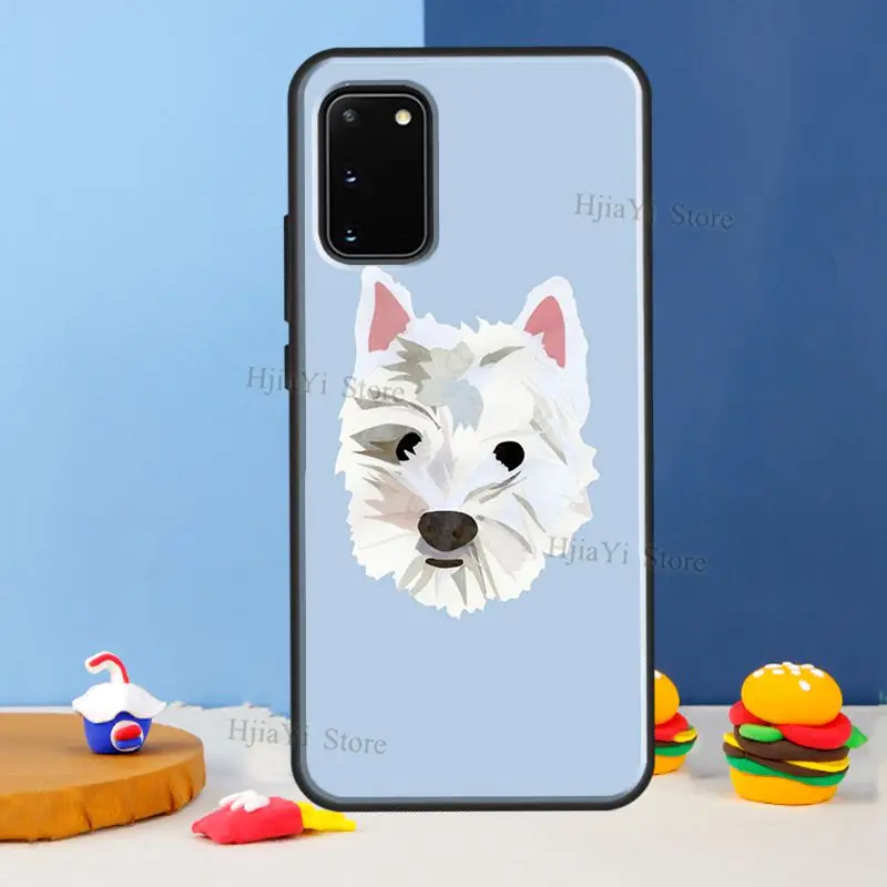 Westie Scottie Scottish Terrier For Samsung Galaxy S21 S22 Ultra S20 FE Note 20 Ultra S8 S9 S10 Note 10 Plus Phone Case