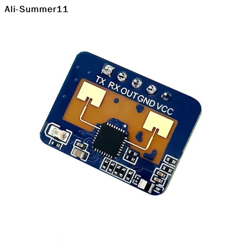 【S11】LD2410C 24GHz Human Presence Sensor FMCW Wave Radar Induction Module Body Heartbeat Detection Sensors High Accuracy