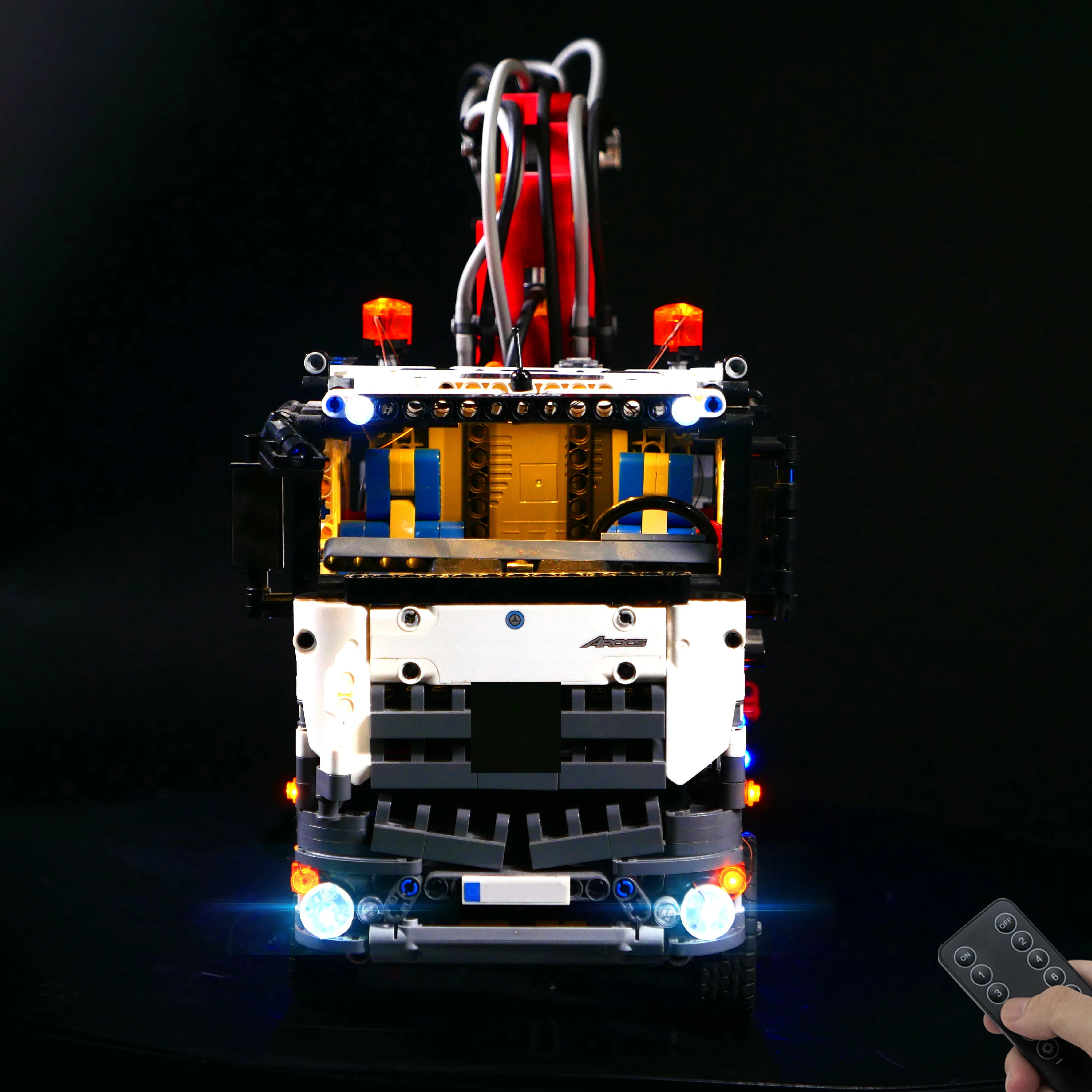

DIY LED Light Kit Heavy Duty Truck Remote Control Lighting Accessories for 42043 Building Block Model Lights Only