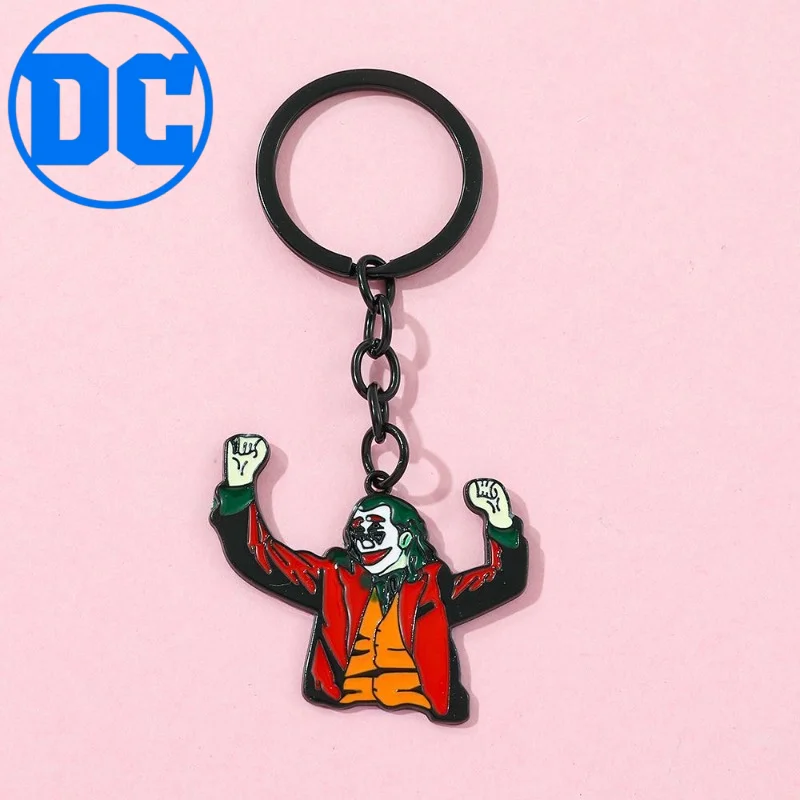 

Креативный DC серии Джокер, новый милый аниме-мультяшный узор, модный универсальный декоративный портативный брелок из цинкового сплава, кулон