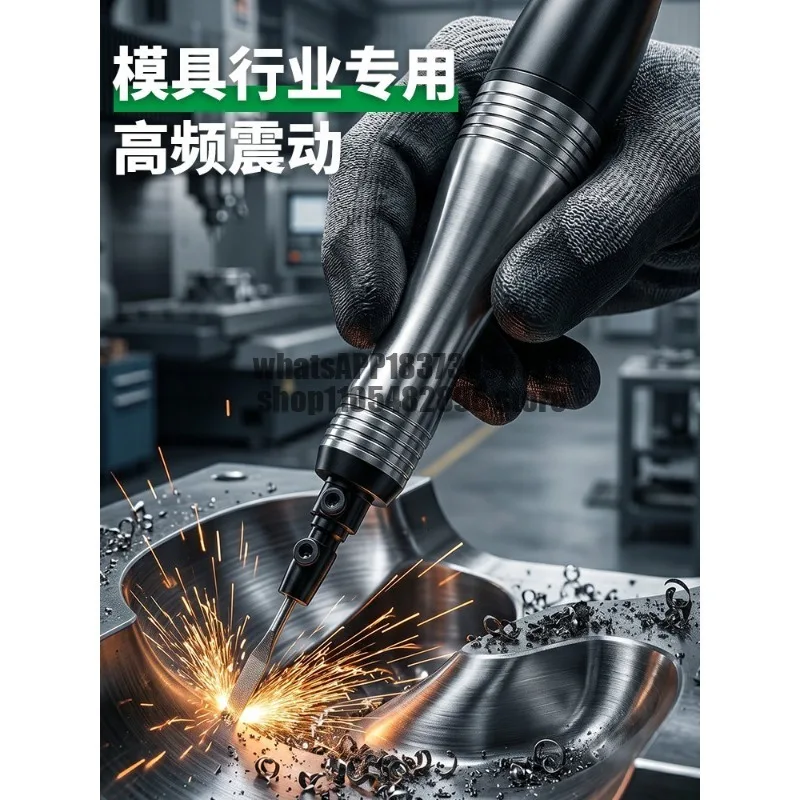 Pneumatic Ultrasonic File Sander Edging Deburring Industrial Polishing Pen Turbo Bearing Pneumatic File Tool