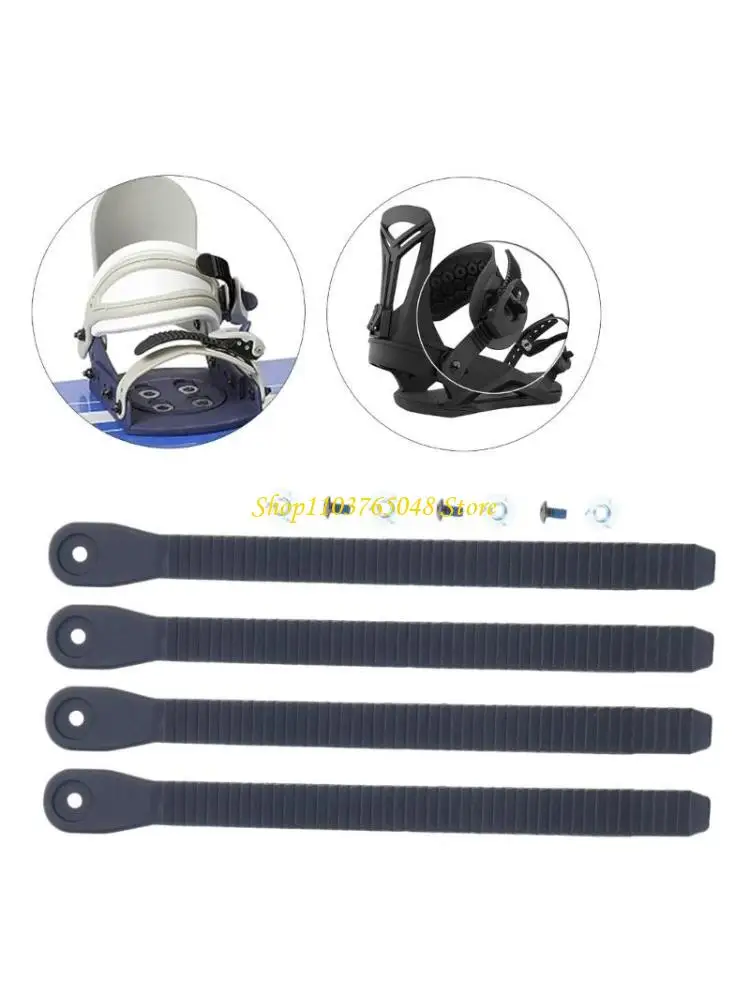 R53E Wear Resistant Snowboard Binding Belt Snowboard Binding Ladder Strap Snowboard Ladder Fixing Strap Snowboard Part