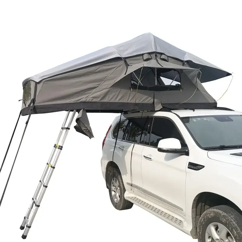 Outdoor Camping 3 Person Rooftop Tent SUV Vehicle Over Land Soft Extension Car Roof Top Tent