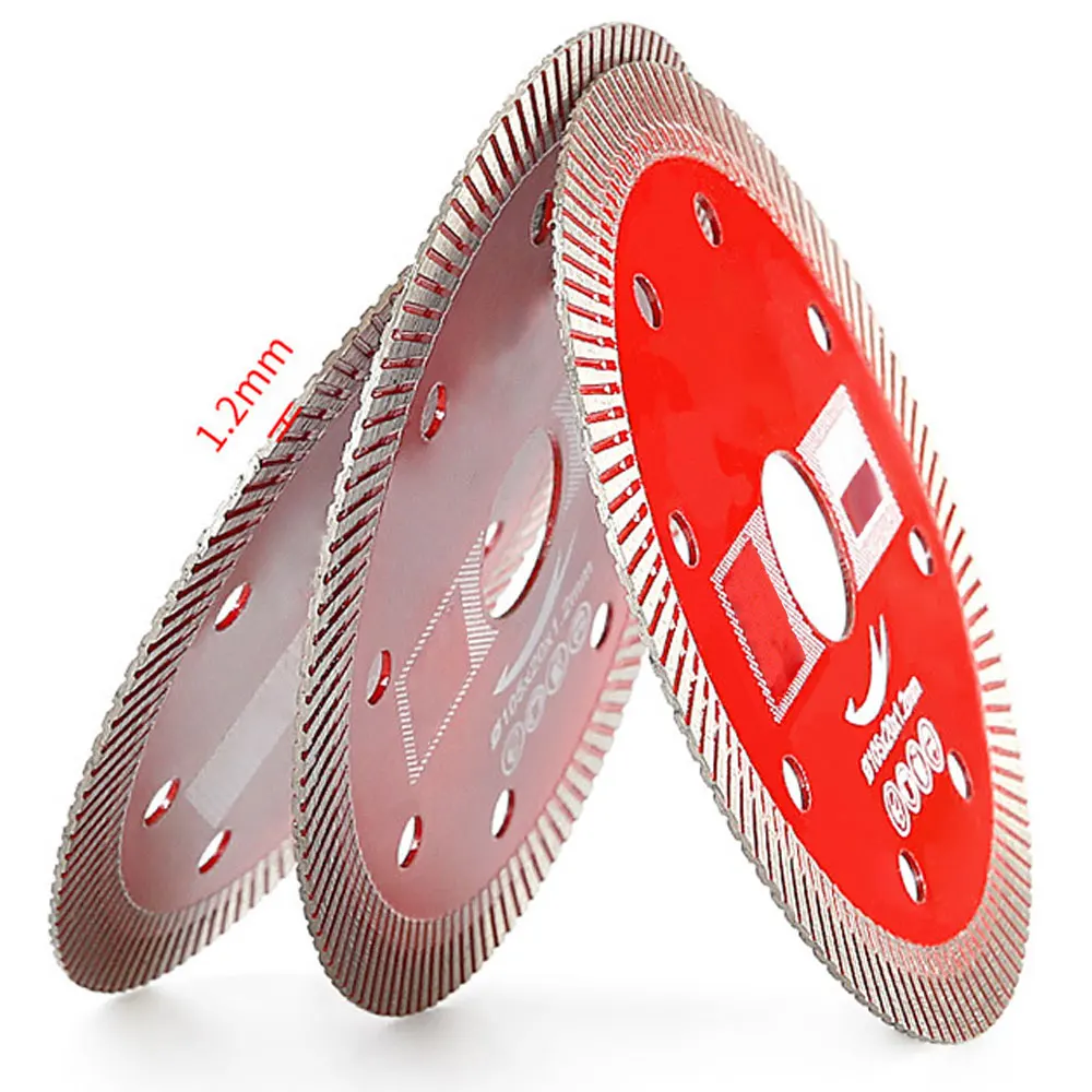 Ultra-fine Corrugated Tile Cutting Discs Master For Stone Porcelain Tile Ceramic Dry Wet Cutting Saw Blade Diamond Cutting Disc