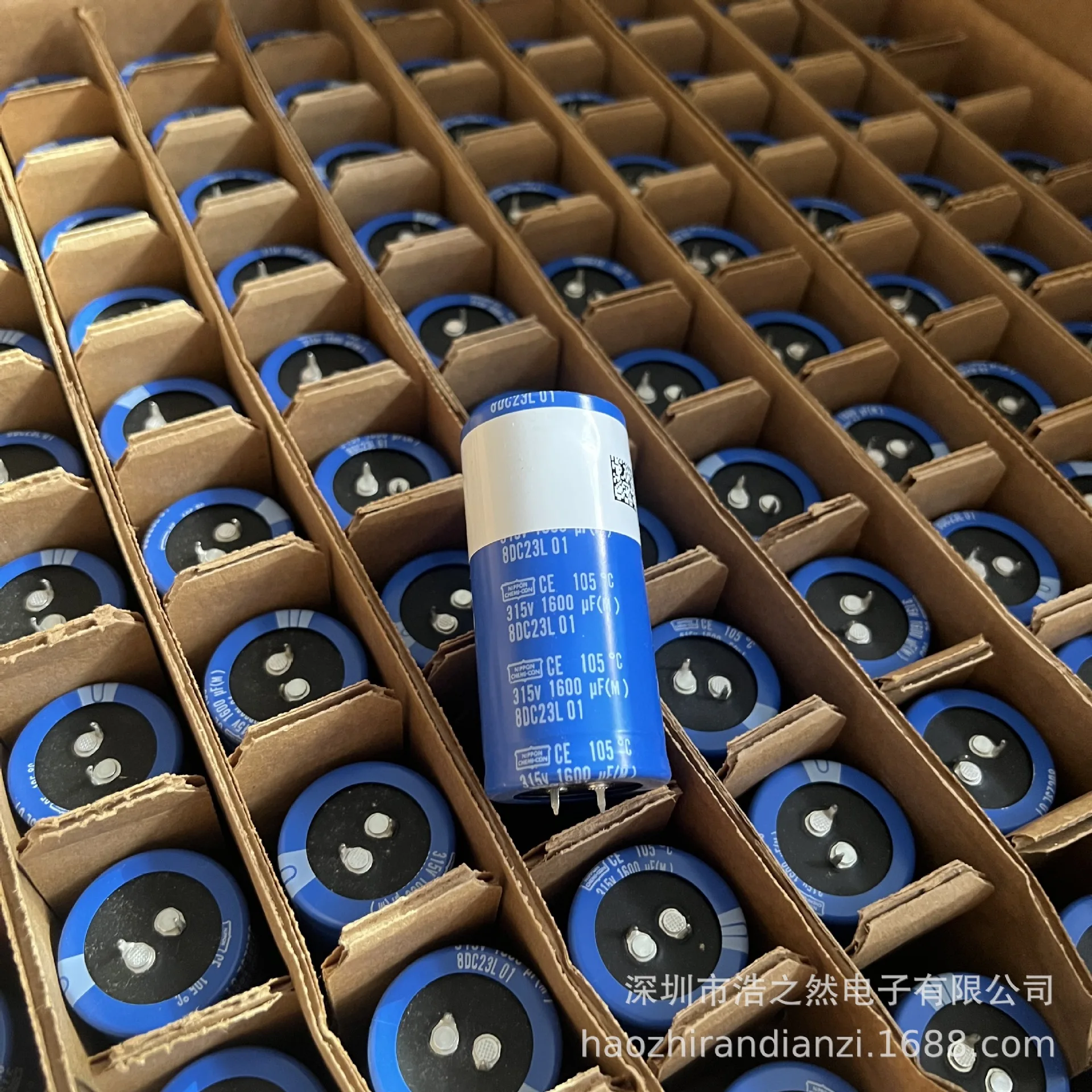 

Imported electrolytic capacitor 8DC23L 315V1600UF 35x70105 degrees original Japanese Black Diamond NCC