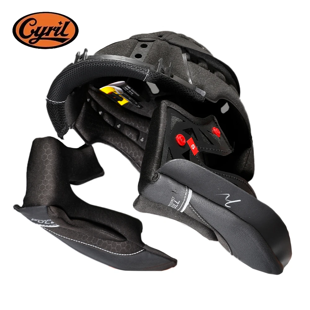 

CYRIL Motorcycle Helmet Accessories Full Face Helmet Lining for FF352 R1 R1-pro